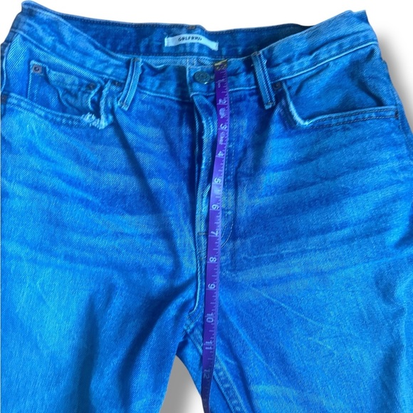 GRLFRND Helena High-Rise Straight Jean in My Sharona Size 27 Raw Hem - Picture 8 of 14